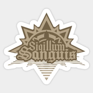 Sigillum Sanguis /emblem_gilt_dawning Sticker